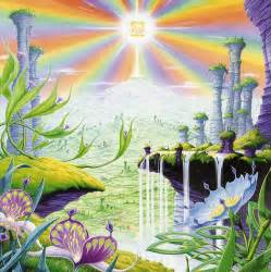 there is the tree at the center of the garden.