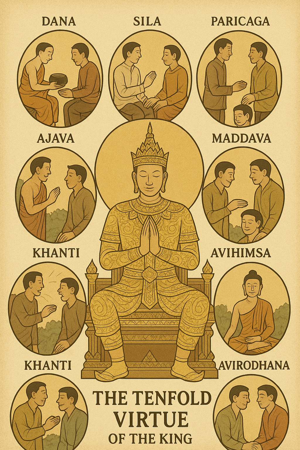 The Tenfold Virtue of the King : An Analytical Study – ปรัชญาสวนสุนันทา