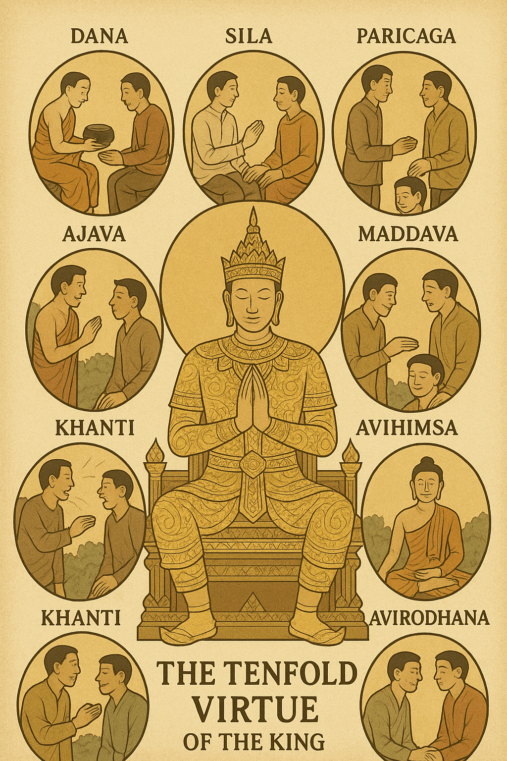 The Tenfold Virtue of the King : An Analytical&nbsp;Study